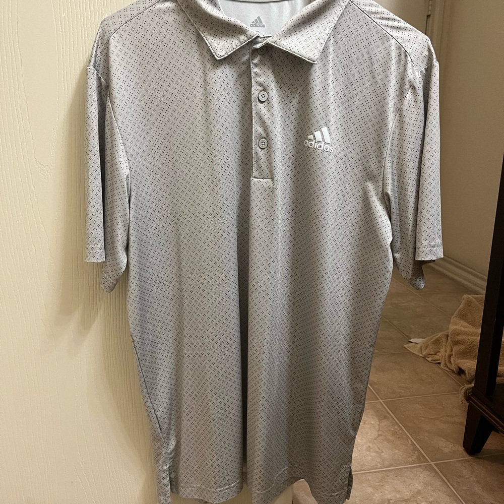 Adidas Climacool UPF 50 sun protection Golf Shirt